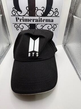 Black Logo Baseball Cap - K-Pop Fan Accessory